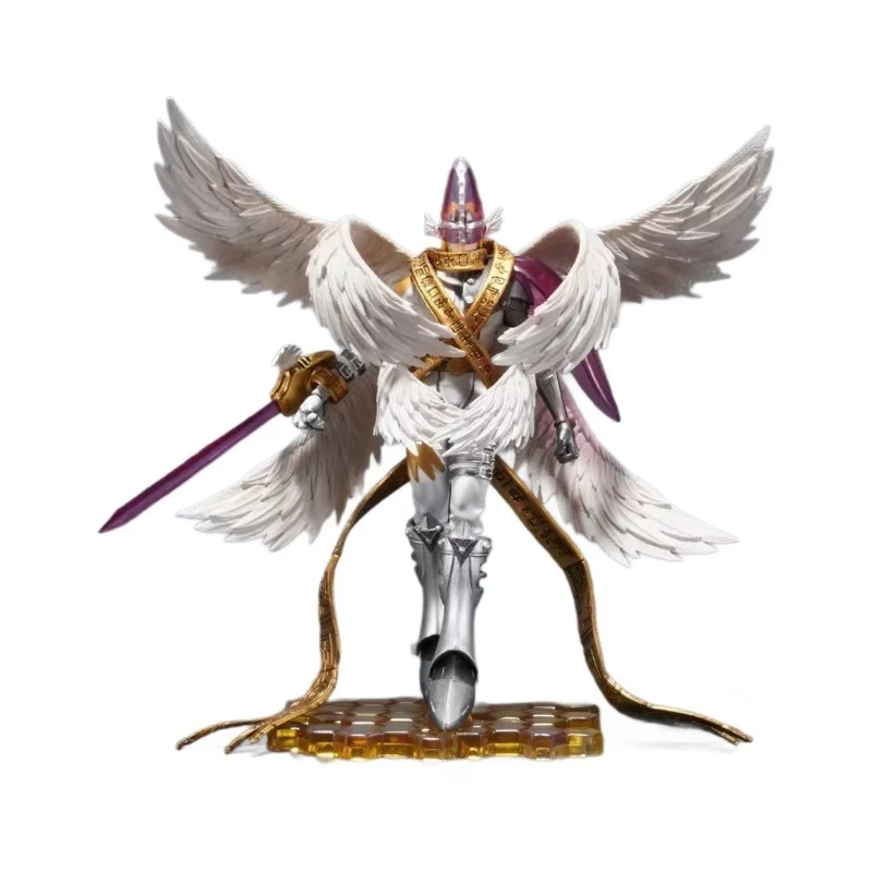 

Статуэтка Digimon GK Holy Angel Beast: Эволюционная фигурка ангела-зверя, аниме-модель ручной работы, украшение, коллекционная модель Digimon в цветной коробке