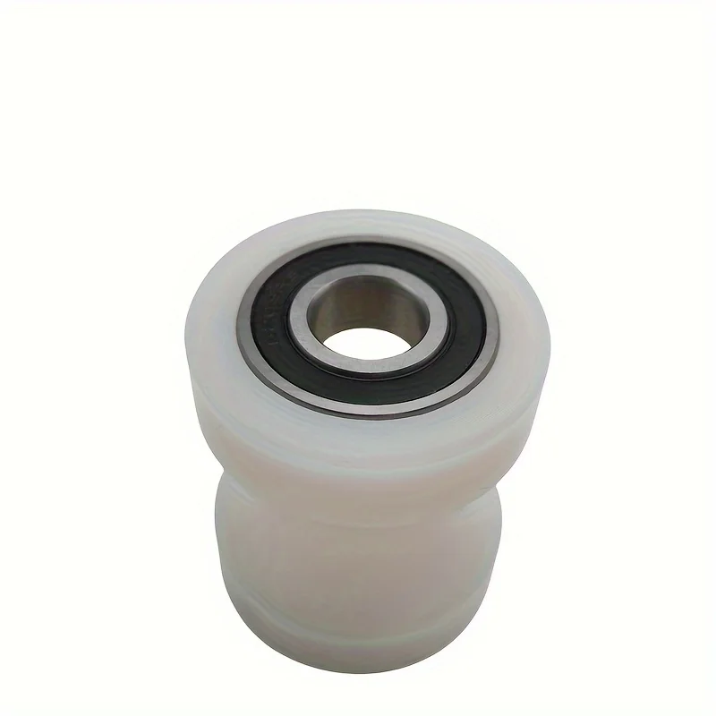 Nylon U-Groove Track Roller Wheel, 6203 Bearing 17x55mm R25 Guide Pulley - view 3