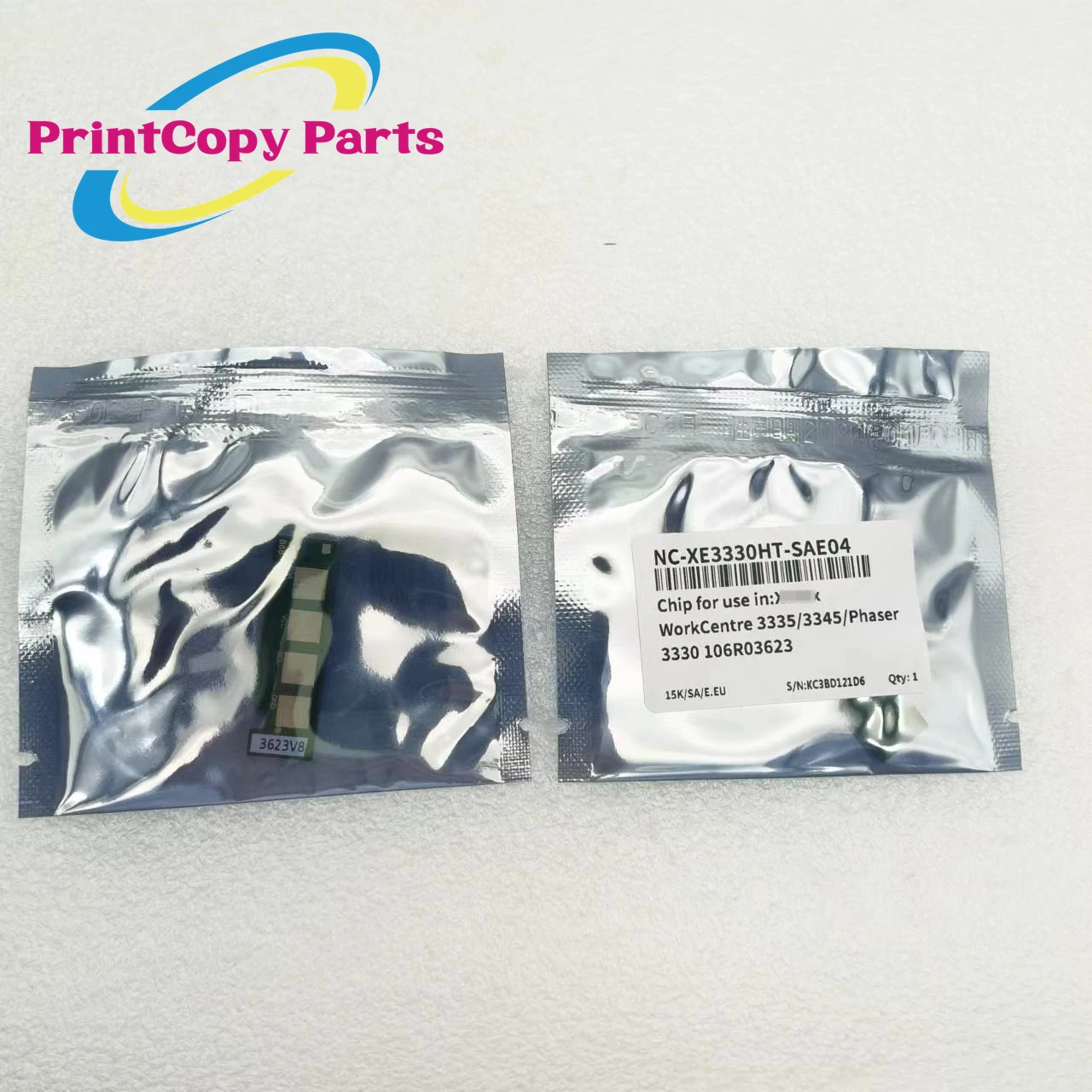 5PCS 106R03620 106R03621 106R03622 106R03623 106R03624 106R03625 Toner Chip for Xerox Phaser 3330 WC3335 WC3345