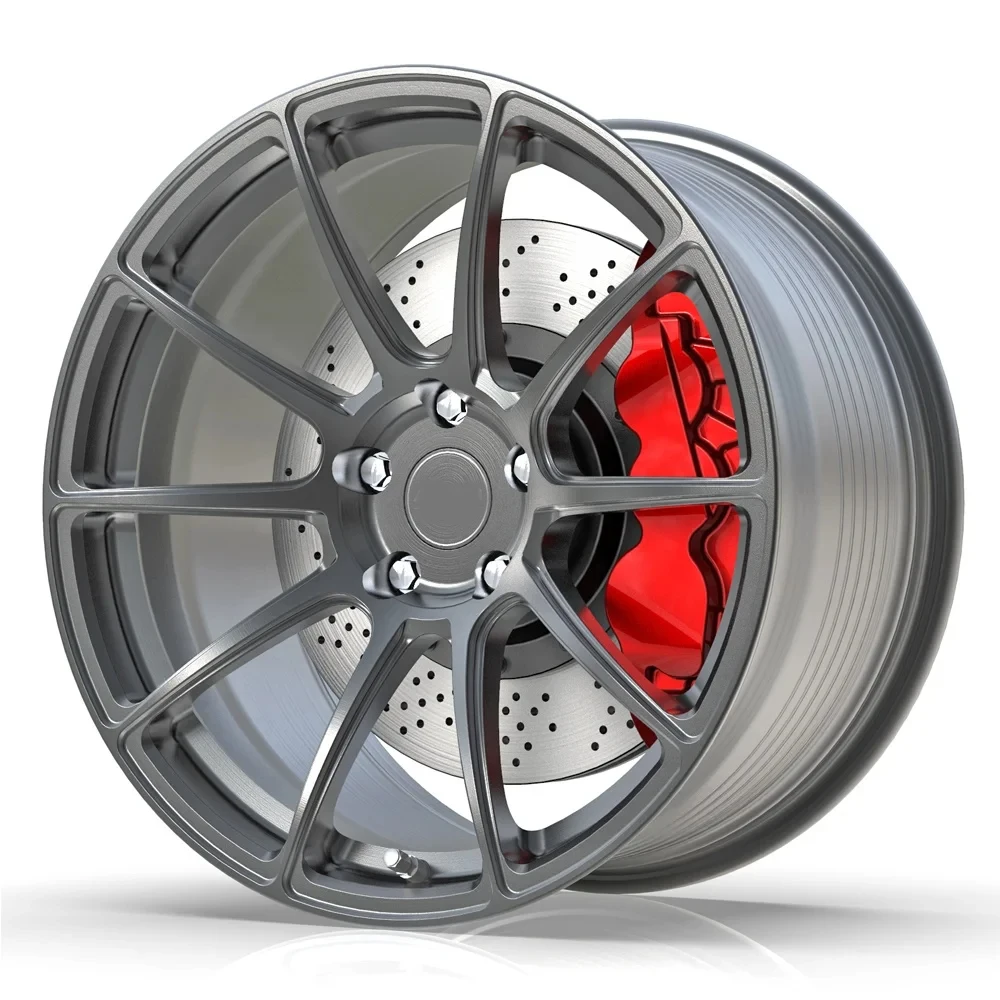 for DEAN-C003 Brushed BlackCustom forged wheels 15 inch to 26 inch aluminum alloy wheel