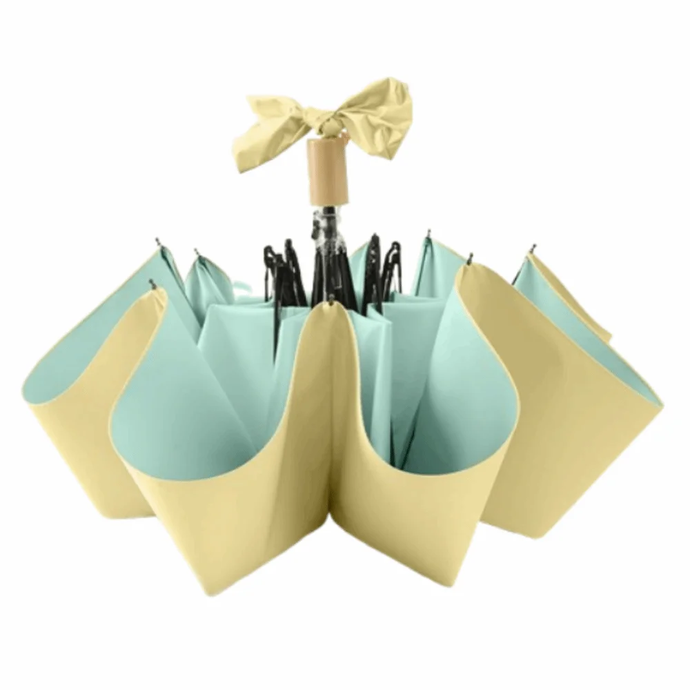 

UV Protection Color Glue Umbrella Thickened All-weather Rain or Shine Mini Sun Umbrella UPF 50+ High-Density Fabric