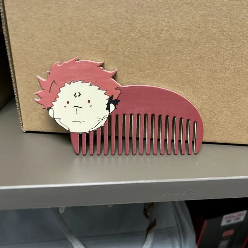 

Kawaii Jujutsu Kaisen Comb Anime Cute Student Dormitory Children Portable Modelling Hair Tool Toys Gifts Girls
