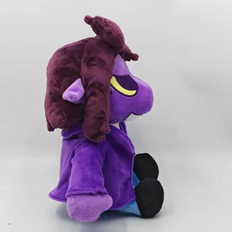 Game Deltarune Susie Plush Toy Anime Soft Stuffed Purple Cartoon Monster Girl Stuffed Doll Game Character Collectible Toy Gift