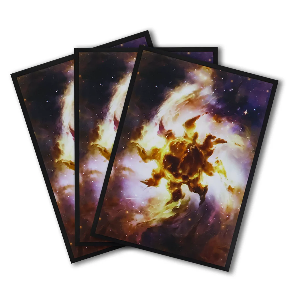 60 Stück 66 x 91 mm Kunstkartenhüllen, Sammelkartenschutz, kompatibel mit MGT/PTCG Top-Loading-Kartenschutz, bestes Geschenk – Detail 10