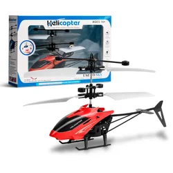 RC Helicopter 2CH Remote Control Sensor Control Hovering RC Toys Aircraft Children Toy Gift for Kid