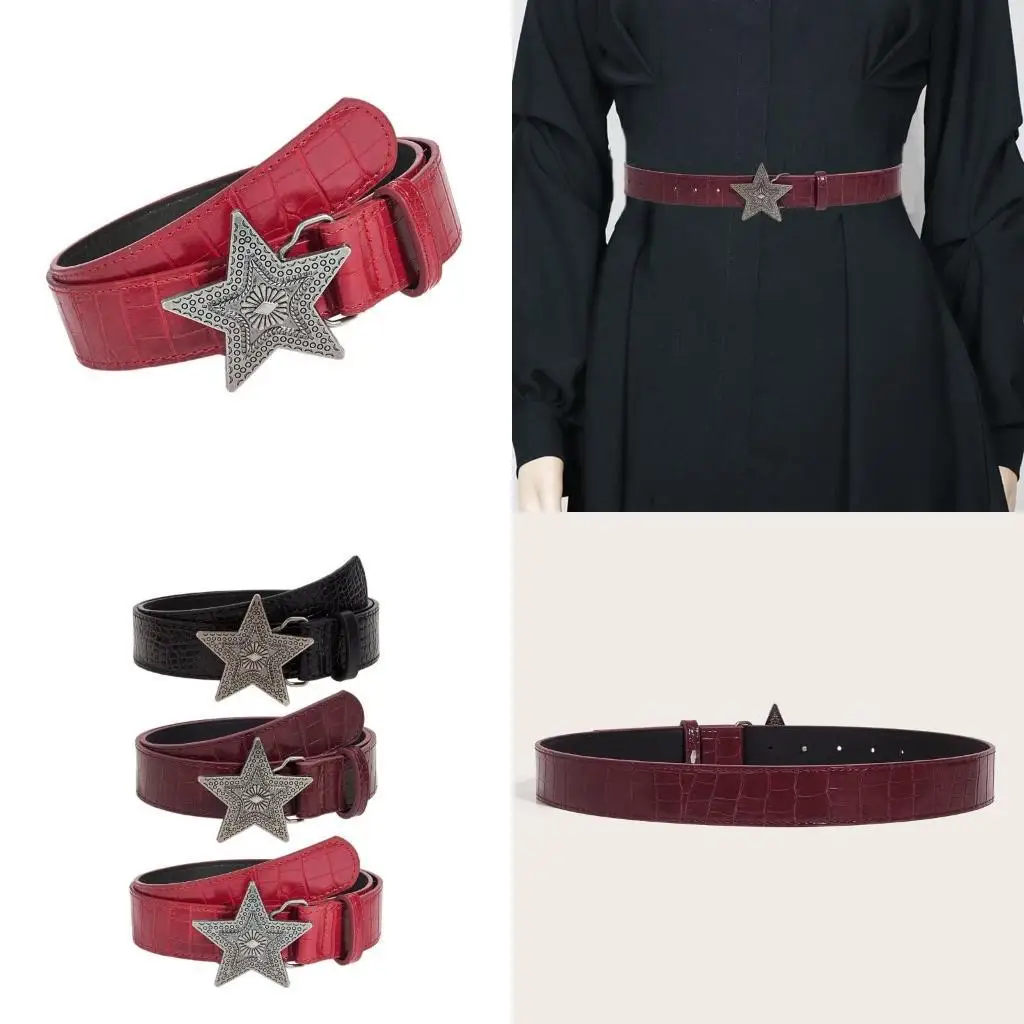 

39BB Retro Waist Belt Chain for Dress Stage Dancing for Women Girls Punk Belt