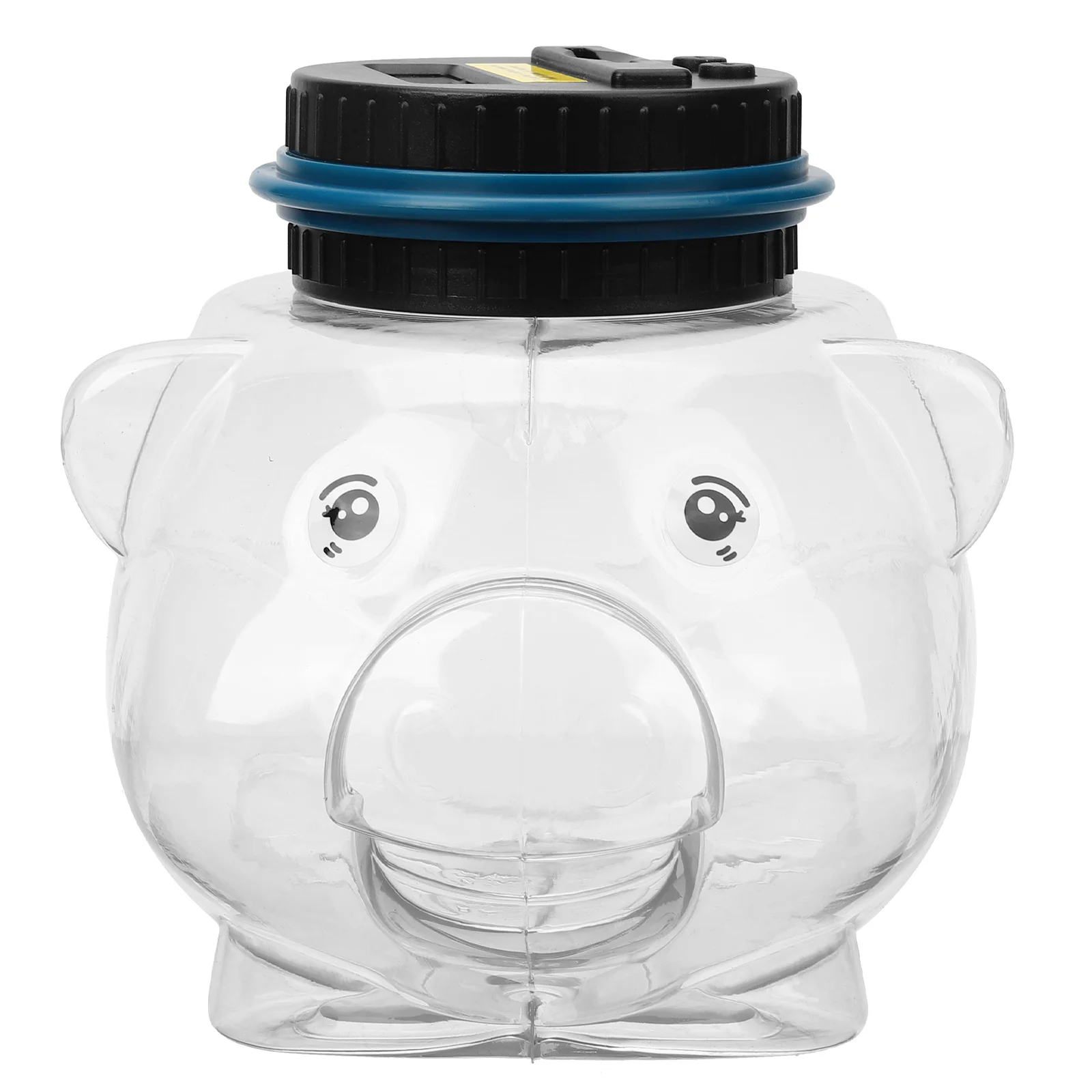 

Transparent Digital Coin Bank Premium ABS Saving Jar for Children Automatic Counting Money Box LCD Screen Pig Modeling Storage