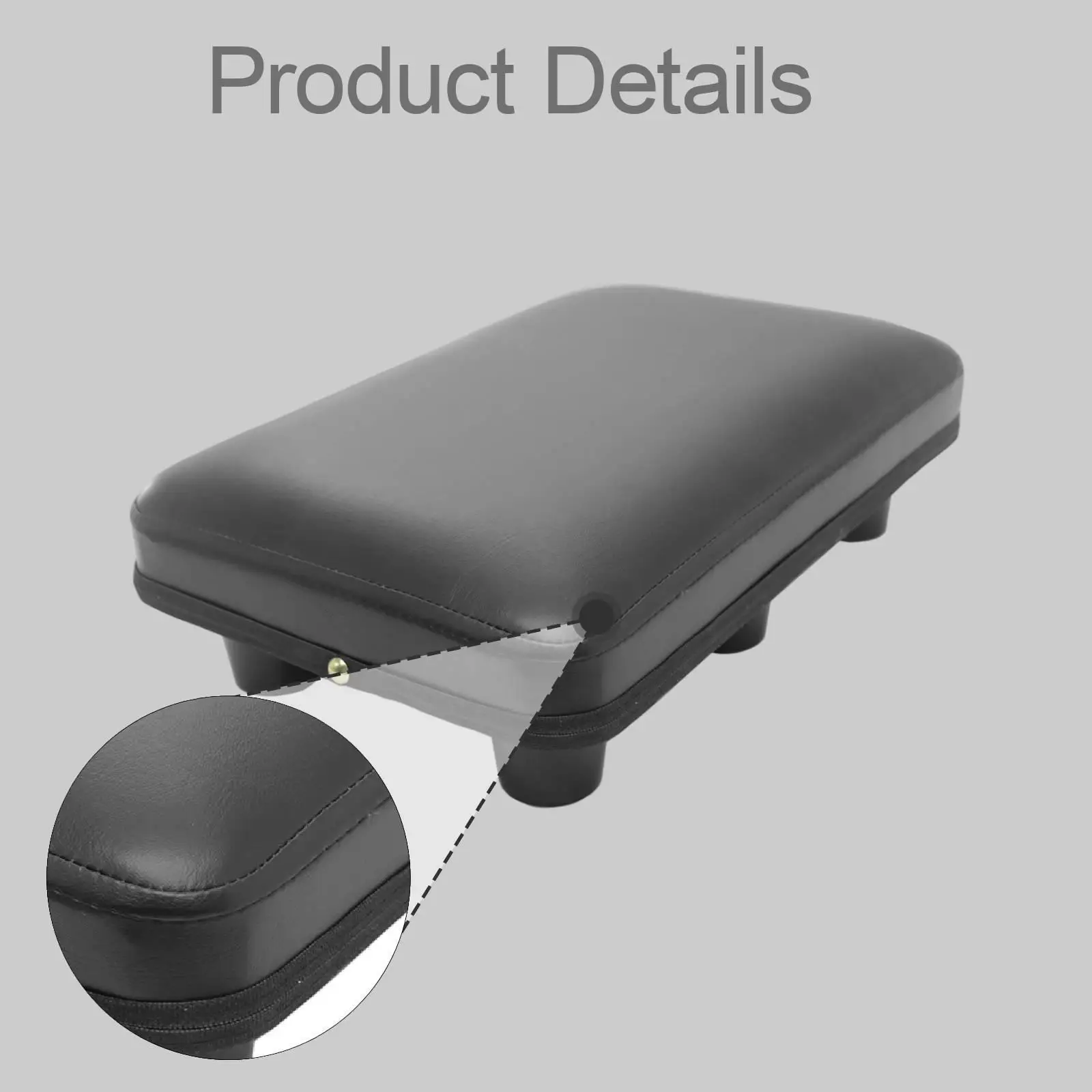 Rowing Machine Seat Cushion Thicken Soft Replace PU Leather Row Cushion Rower Seat Pad Pulldown Seat Pad for Indoor Athlete