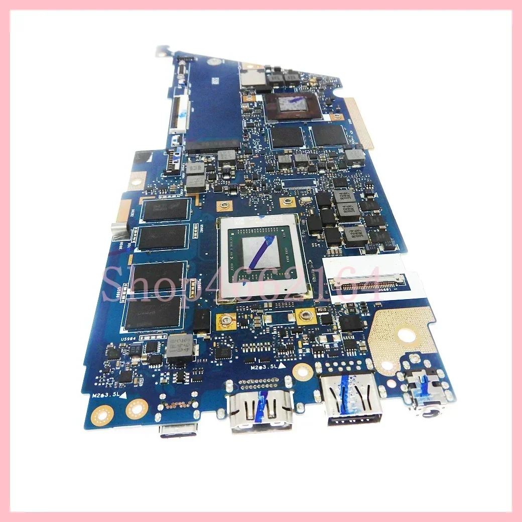 UX434IQ with 8GB/16GB-RAM MX350-V2G GPU R5-4500U R7-4700U CPU Laptop Motherboard For ASUS UX434 UX434I UX434IQ Q407IQ Mainboard