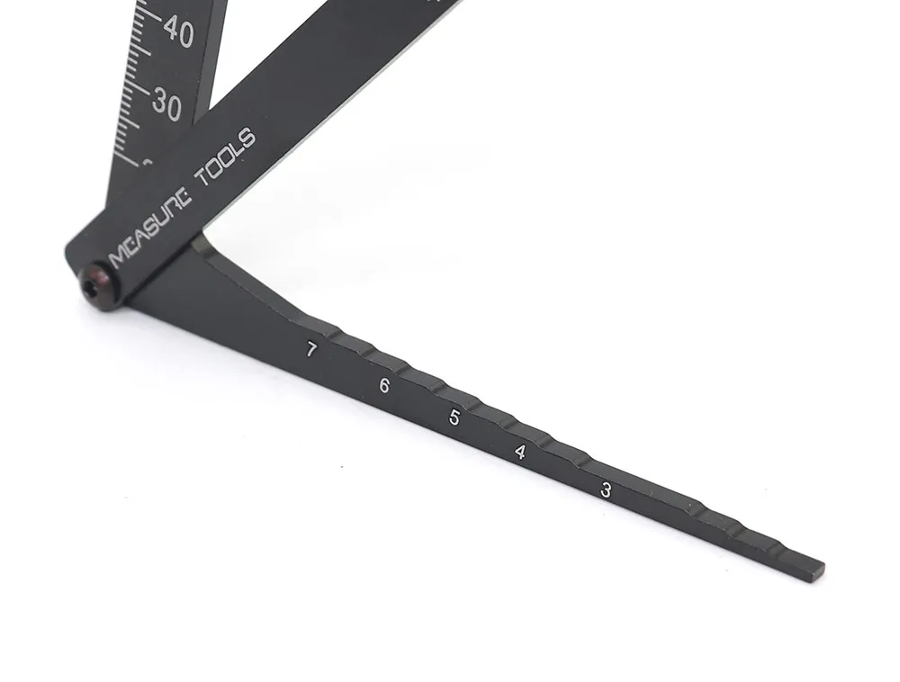 6 في 1 أداة مفتاح الربط 3/4/5/5.5/7/8 مللي متر مقياس الحدبة حاكم قابل للتعديل لربط المقطورات مع المكسرات متعددة الوظائف Rc قطع غيار ألعاب السيارات