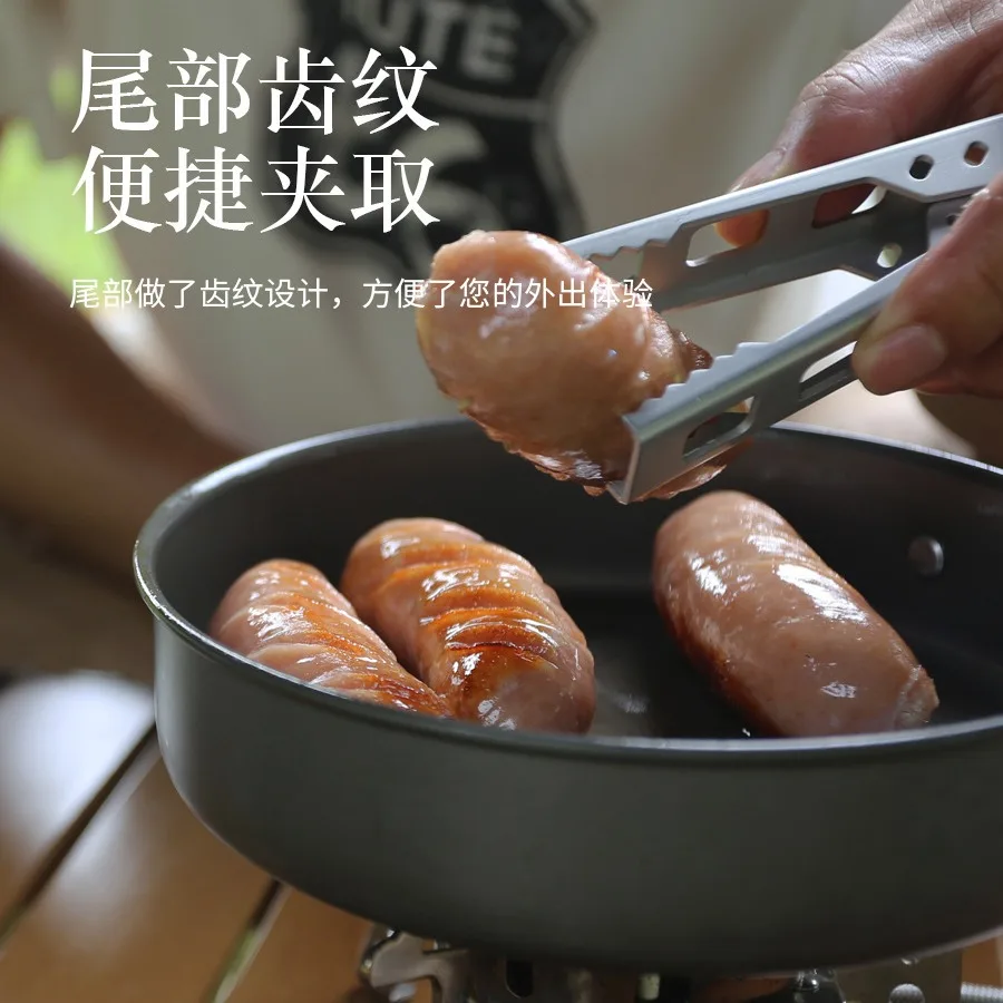 Outdoor Anti-scalding Pot Clips, Picnic Tableware Accessories, Camping Barbecue Clips, Microwave Meal Clips