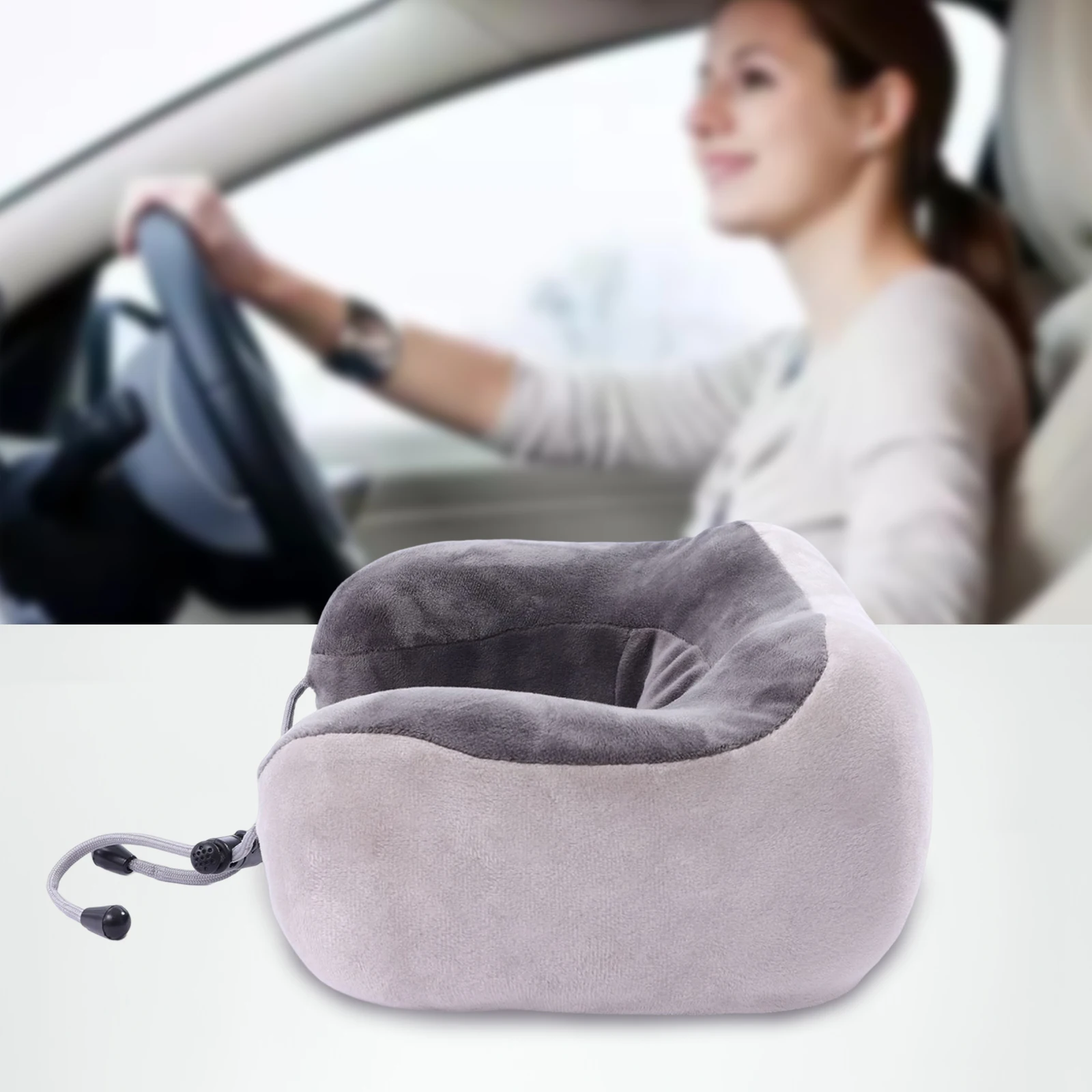 

Беспроводная конструкция, вибрационная подушка для шеи, перезаряжаемая 3-ступенчатая многофункциональная вибрационная подушка для шеи, массажная терапия, снимает усталость