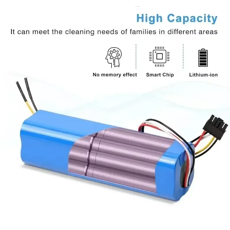 14.8V 12800mAh 100% New CECOTEC CONGA 4090 4490 4690 4590 Mopping Robot Battery Pack Netease Intelligent Manufacturing NIT Model