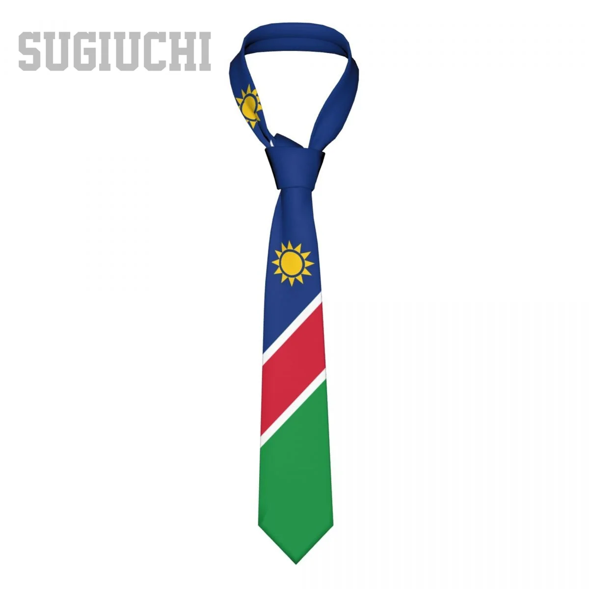 

Namibia Flag Emblem Men Women Neck Ties Casual Plaid Tie Suits Slim Wedding Party Business Necktie Gravatas