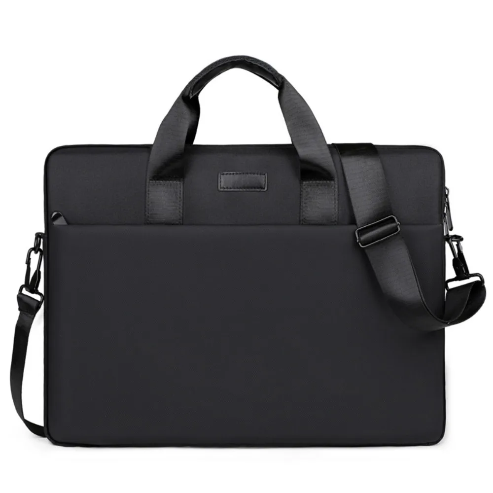 

With Shoulder Strap Portable Laptop Bags with Handle Wear-resistant Business Laptop Bag Briefcase Shockproof Laptop Shoulder Bag