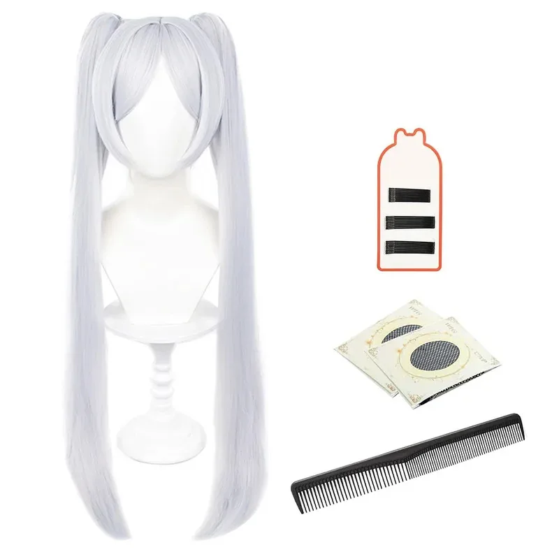 

Конец Beyond Journey's Anime Frieren Косплей Парик Rose Net Синтетическое волокно Регулируемый размер Хэллоуин s; 3'c, 5.y; 8'v,