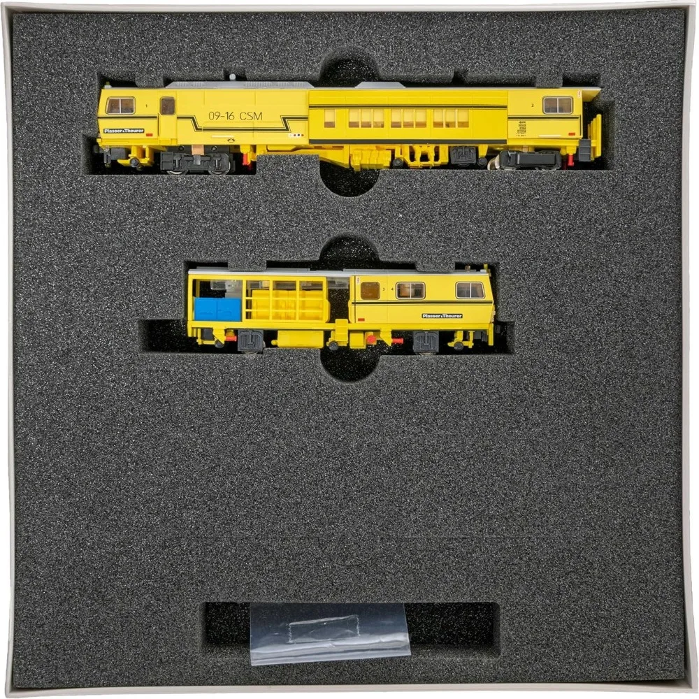 N-نوع 1/160 نموذج قطار السكك الحديدية لودر أطفال بالريموت كنترول متعددة الوظائف آلة الدك الأصفر 4787 قطار مجموعة الصبي لعبة هدية #6