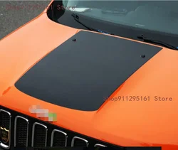 For Jeep Renegade 2016 2017 2018 Carbon Fiber Color Car Hood Film Decal Car Sticker Protector Styling Accessories