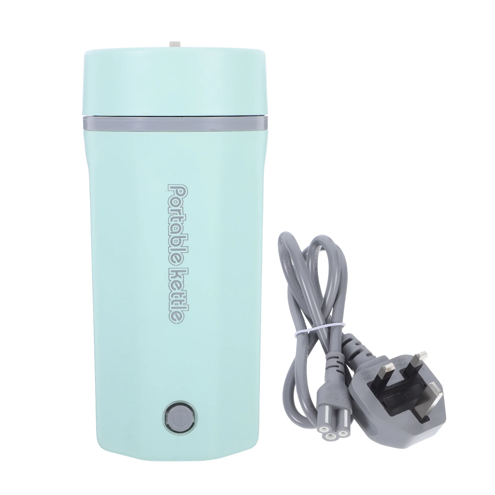 

Fast Boiling Mini Electric Kettle 500Ml Portable Stainless Steel Quiet Auto Shut-Off Travel Office Home Use Camping Tea Coffee