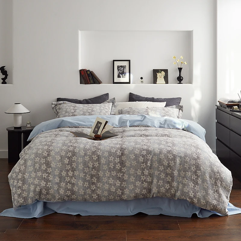 

Sunny Textile Новый комплект из четырех предметов для матери и младенцев, класс, хлопок, стираный водой, для максимального комфорта