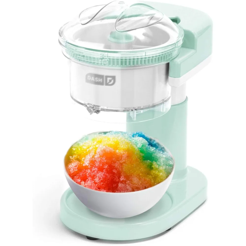 

Shaved Ice Maker and Slushie Machine:Multi-Purpose Ice Shaver Machine with Stainless Steel Blades,Easy to Clean and Store