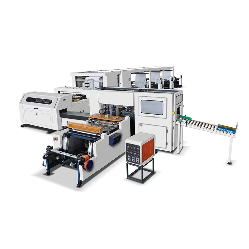 High Quality Paper Guillotine Cutting Machine Automatic Slitter Rewinder for Kraft Paper Roll Cutting Cardboard Sheet Customized