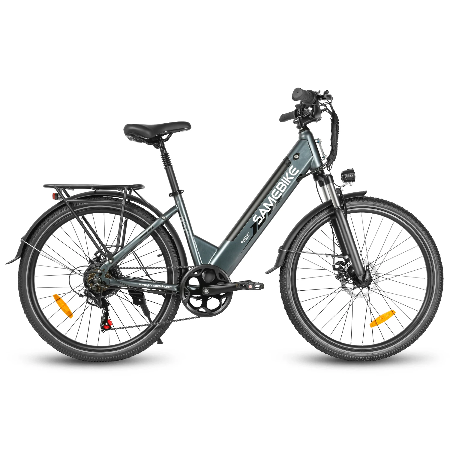 Samebike 26/27.5 Inch Electric Bike RS-A01PRO-T 36V15Ah Lithium Battery 500W Motor E-bike 7S Shifter Electric City Bicycle Lady image 3