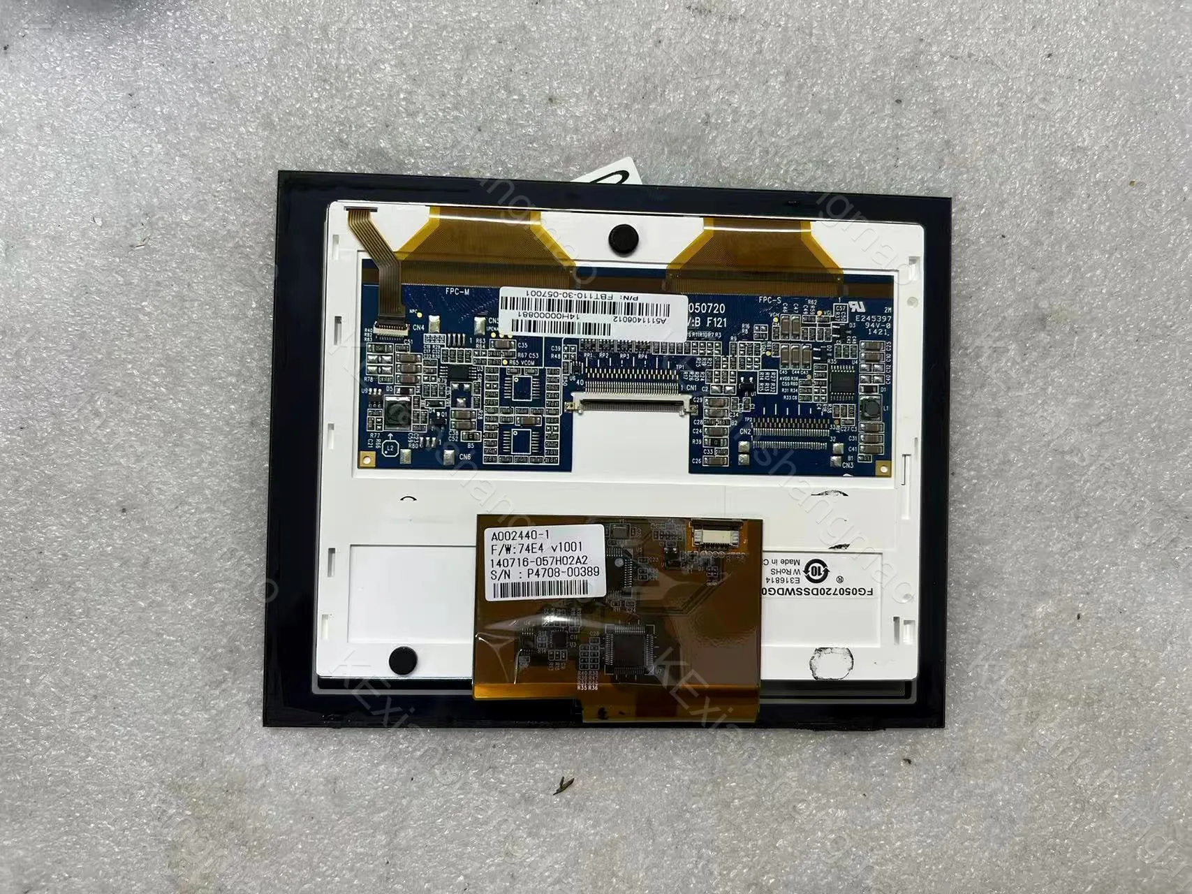 Industrial Control LCD Screen for Perfect Display FG050720DSSWDG01 FX050720DSSWDGT9 FG050720DSSWDGT1 CLAA057VA01CW