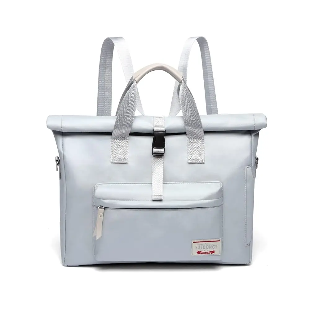 

Convertible Briefcase Backpack Messenger Laptop Bag Business Briefcase Wide Top Open Casual Bag for Travel Work College, Gla