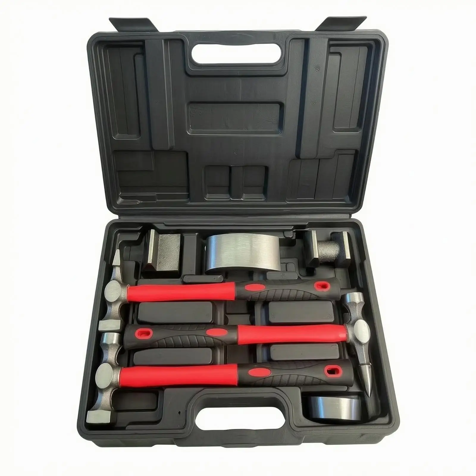 7 Pieces Vehicle Panel Reshaping Tool Kit Versatile for Garages, Mechanics