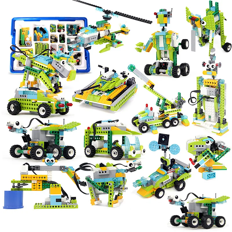 280Pcs/Set Technical WeDo 3.0 Robotics Construction Set Building Blocks Compatible Wedo 2.0 Educational Electric STEM DIY Toys