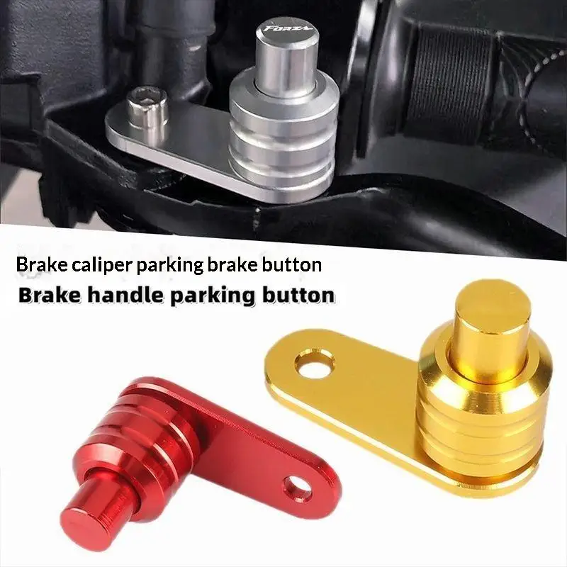 Motorcycle Modification CNC Aluminum Alloy Material PCX Parking Lock Deep Electric Vehicle Ramp Parking Lock Switch Accessories