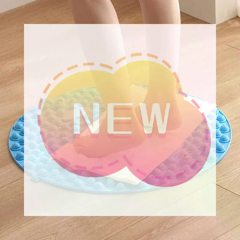 1Pcs Pressure Point Pads Board Foot Massage Acupressure Mat Foot Reflexology Walking Toe Plate Magnetic Acupressure Disc Care