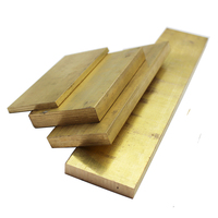 Brass Flat Bar Metal Plate 3mm 4mm 5mm 6mm 8mm 10mm 12mm 15mm 20mm