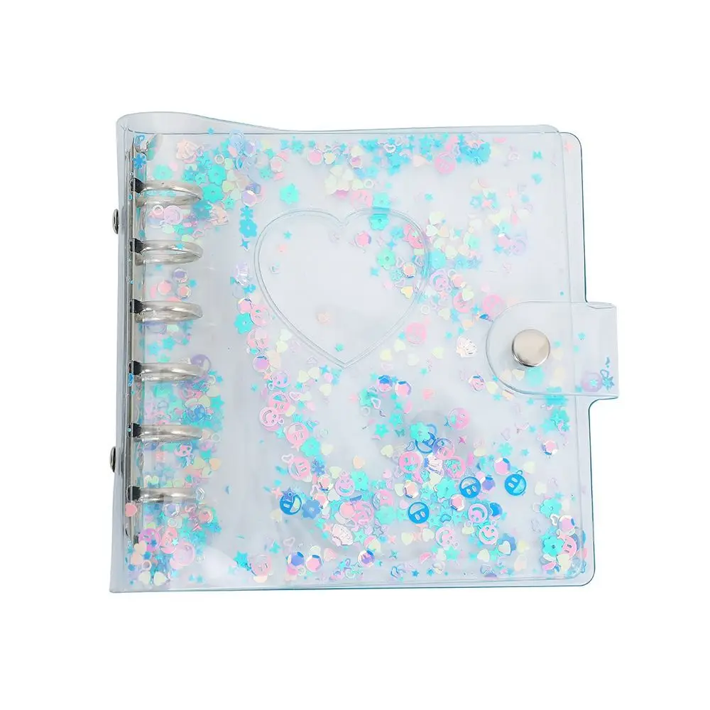 Storage ID Holder Book Binder Photo Album Sequin Glitter Picture Case Collect Photocard