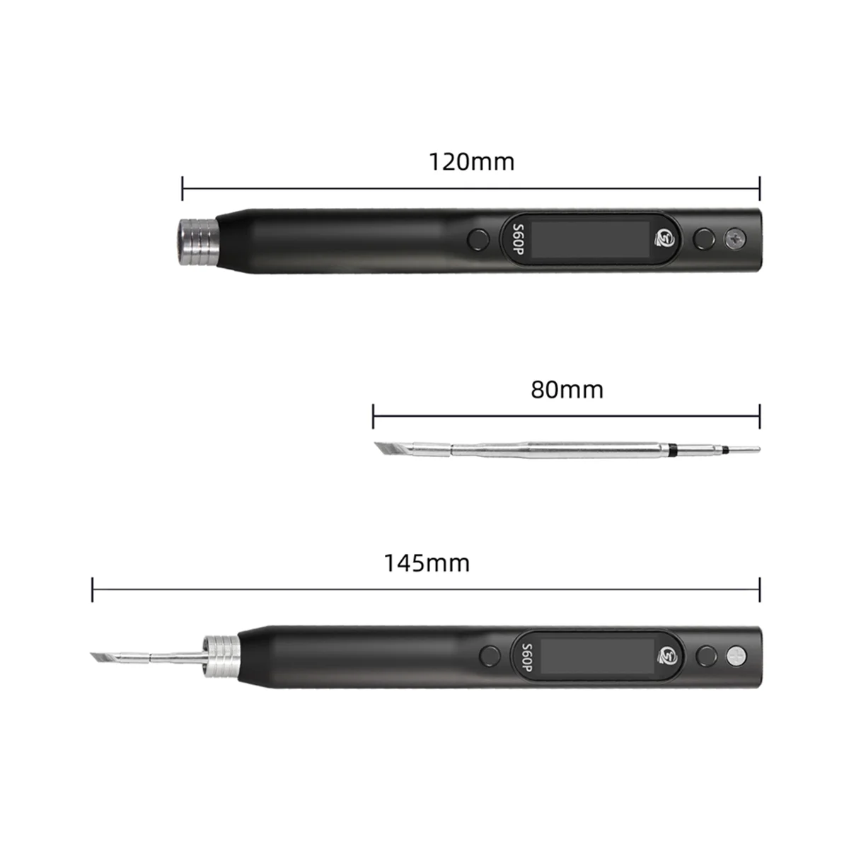 Supporto per penna per saldatore Nano antistatico SEQURE S60P alimentatore PD/QC compatibile con strumento di riparazione di precisione con punta a