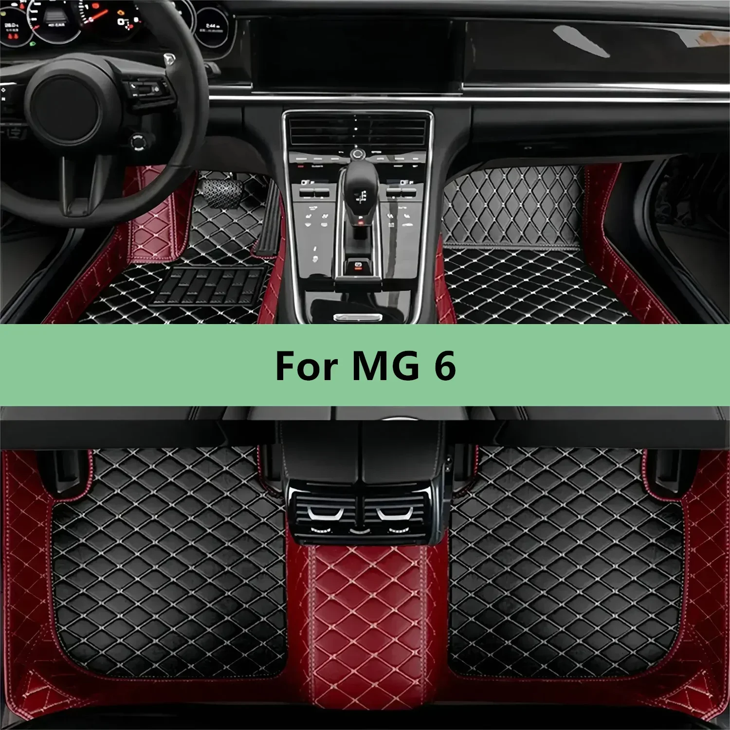 Custom Car Floor Mats For MG 6 2019 2020 2021 2022 2023 2024 2025 2026 2027 2028 Floor Mats For CarCar Accessories