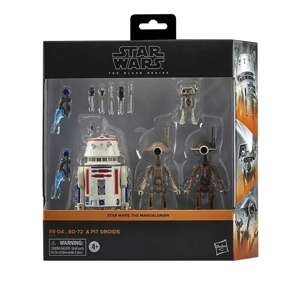 

Star Wars The Black Series R5-D4 Bd-72 Action Figures The Mandalorian Pit Droids Statue Collect Model Toy Decor Gift