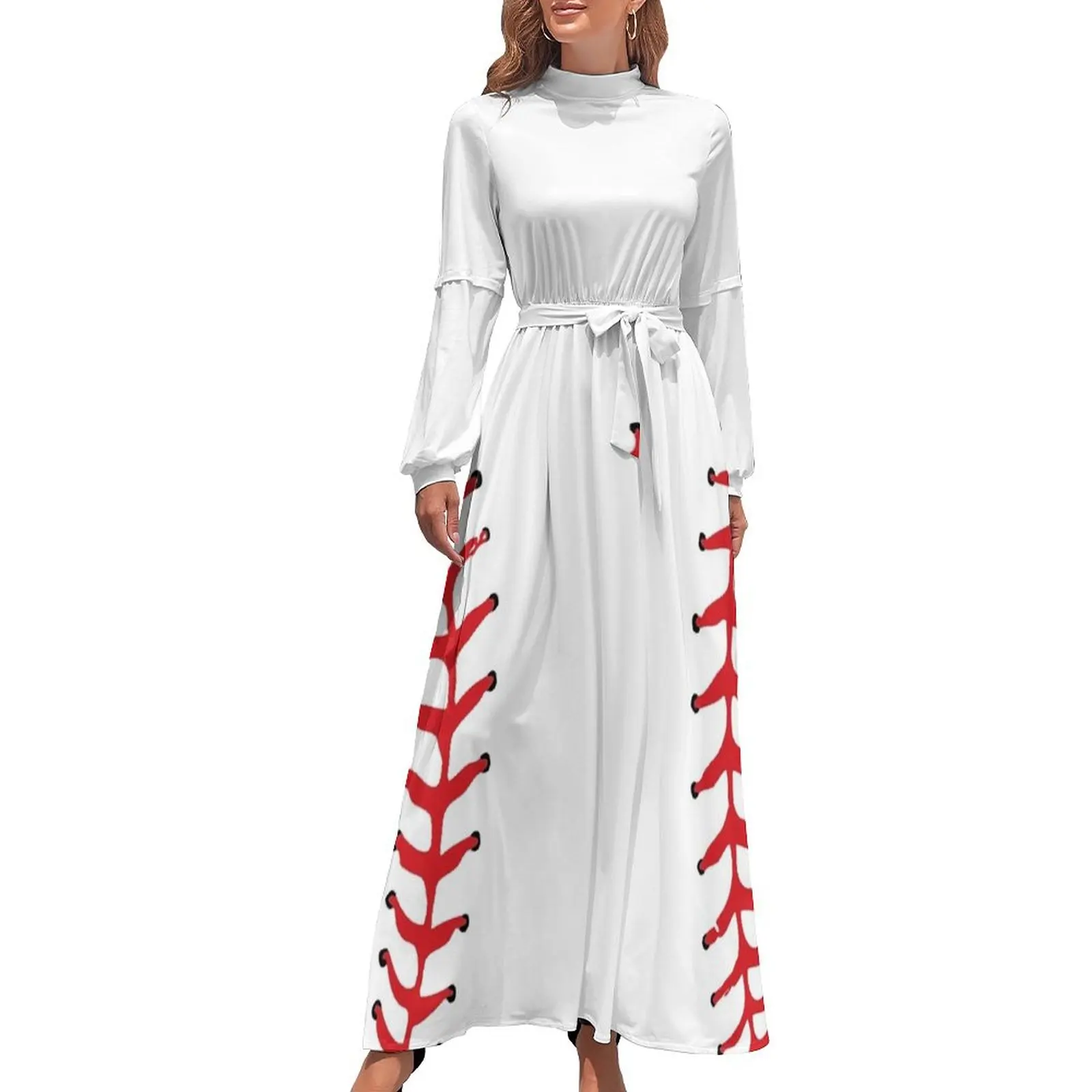 

Ball Baseball Long Dress Dress vintage party dresses woman women's elegant loose dresses luxury evening dresses 2024