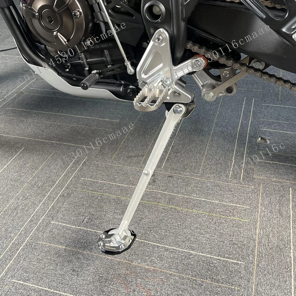 For Yamaha Tenere 700 XTZ700 Rally Motorcycle Accessories numerical control Aluminum black side bracket pad lengthening plate