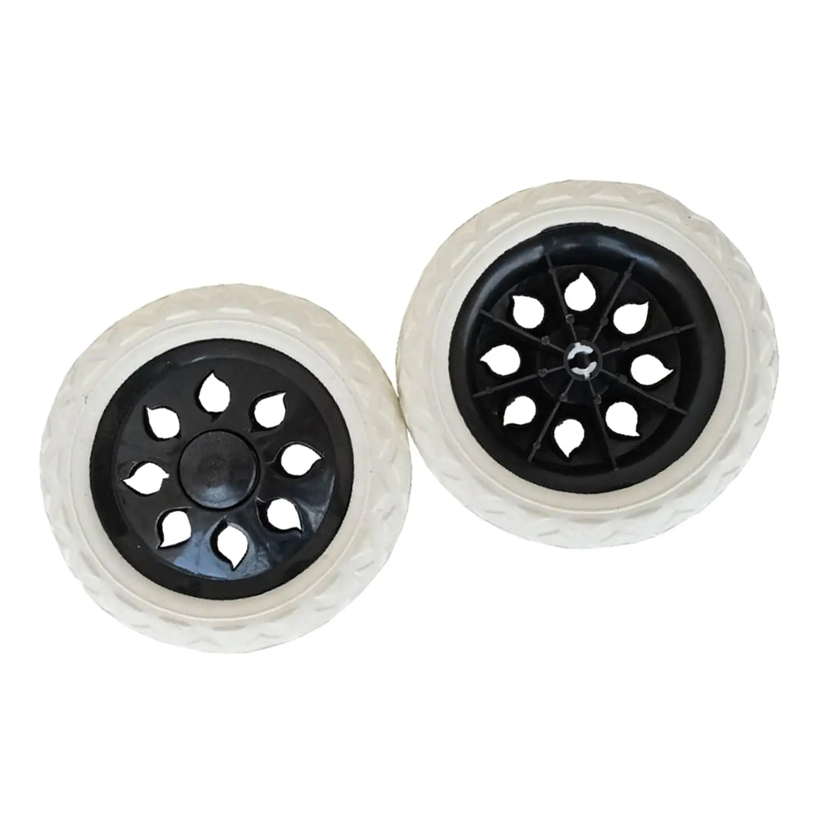 

2x Shopping Cart Wheel Replace Part Luggage Wheel for Personal Travel Moving