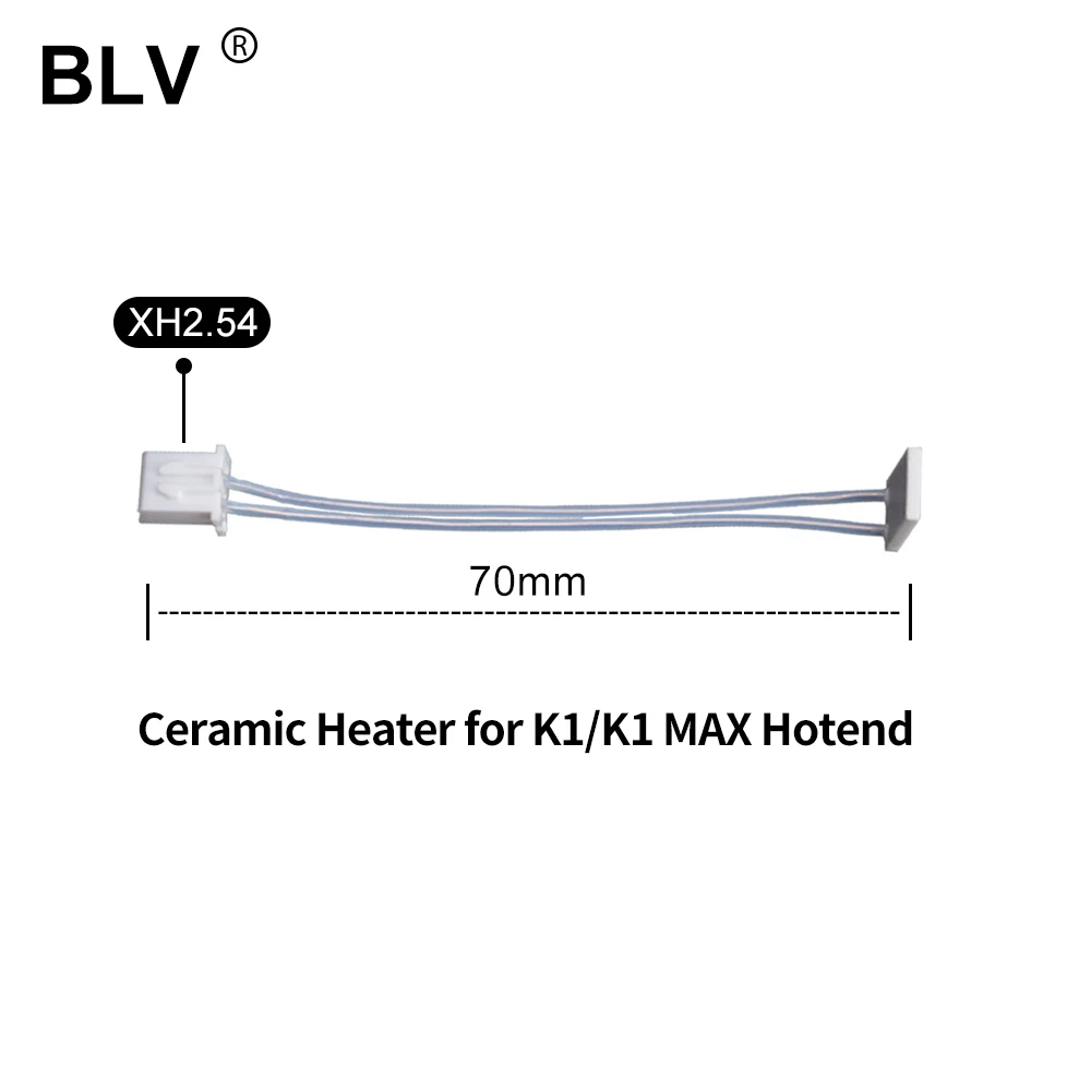 BLV® Thermistor/Heater/CHCB-OT Heatblock For CHCB-OT hotend  K1/K1MAXHotend/OT Sprite hotend