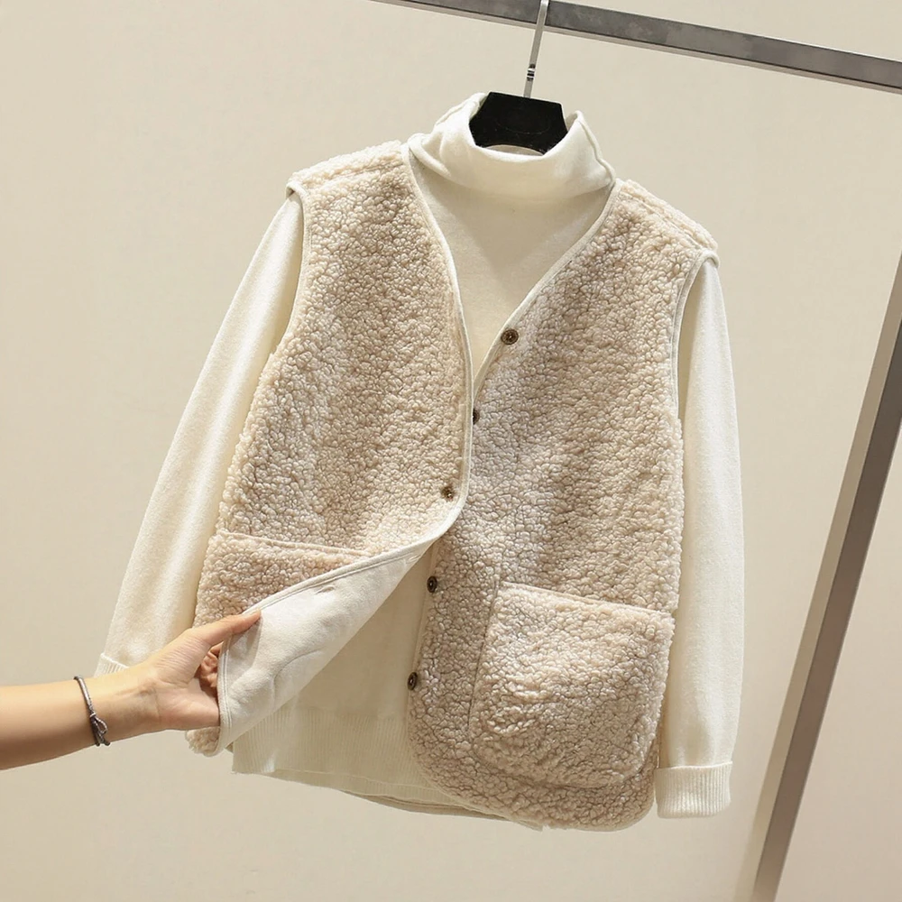 سترة كاجوال برقبة دائرية، قمة الموضة النسائية خالية من الديكور، مريحة مناسبة لمختلف المناسبات #1