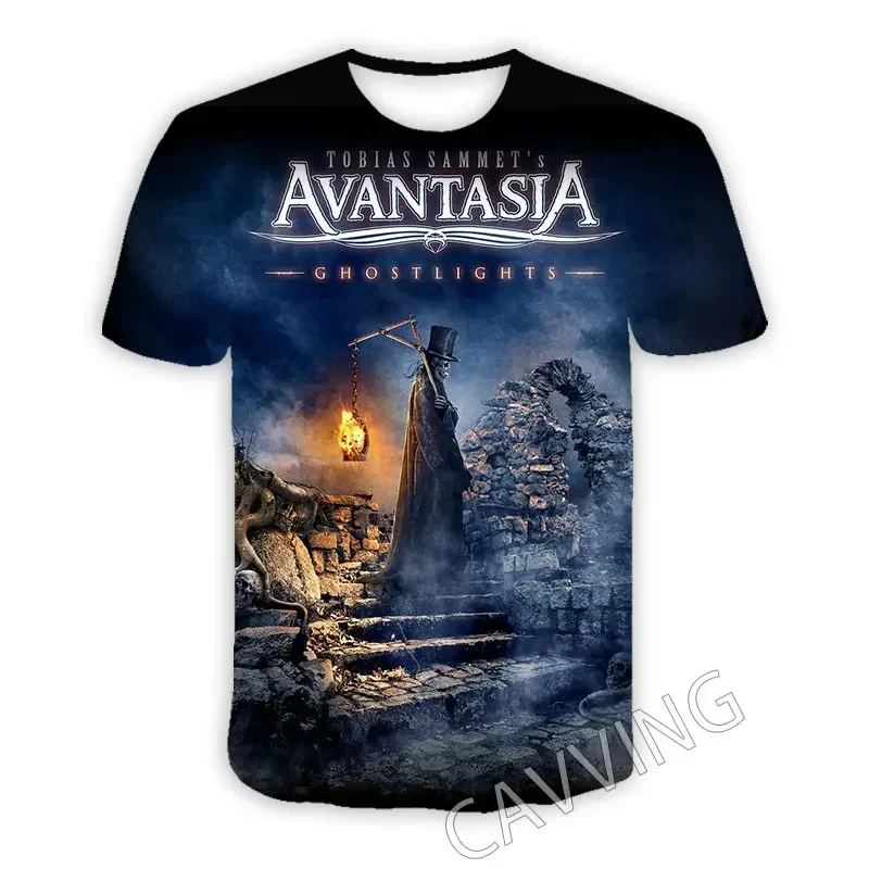 موضة جديدة للنساء/الرجال ثلاثية الأبعاد طباعة تنفس سريعة الجافة أفانتاسيا الفرقة تي شيرت عادية الهيب هوب تيز Harajuku بلايز الاطفال الملابس