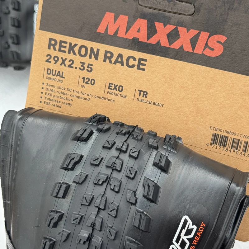 Maxxis Rekon Race 29x2.25/2.35 Tubeless Ready MTB Tire 60/120tpi