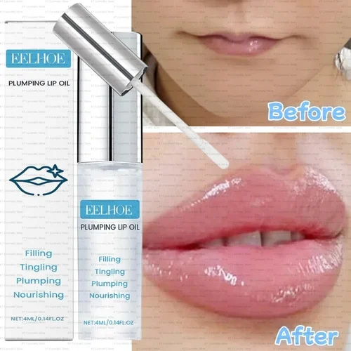 Aceite esencial para rellenar los labios instantáneos, nutritivo, antiarrugas, hidratante, cuidado de los labios Sexy, brillo de labios carnoso definitivo, suero, cosméticos