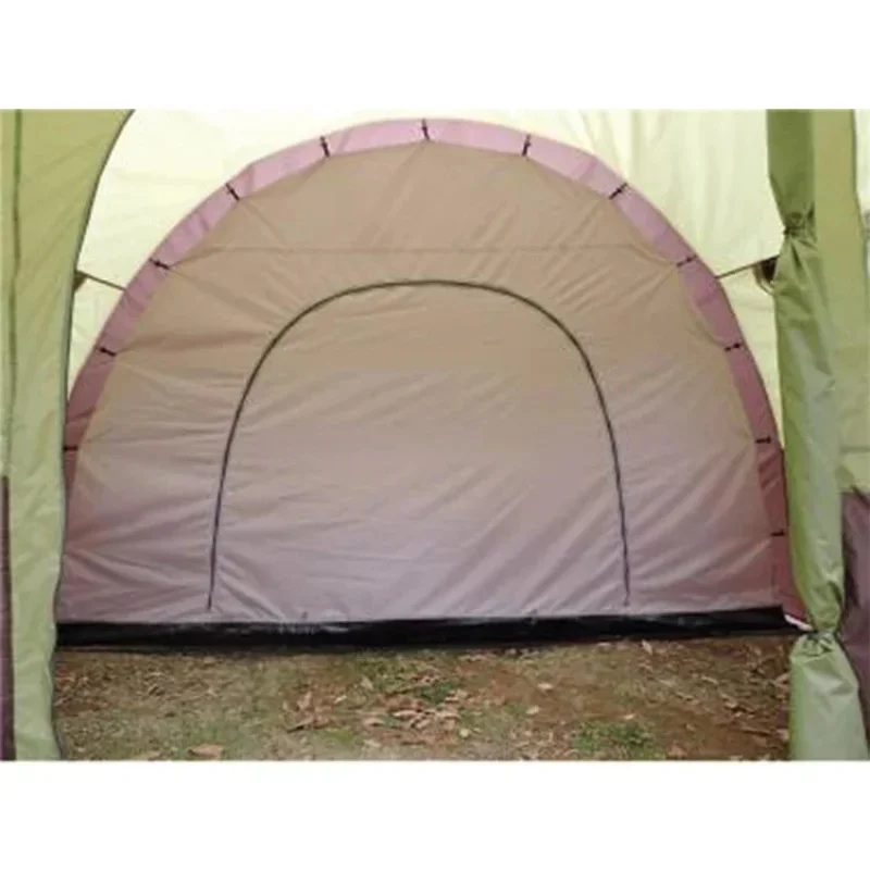 Spacious Waterproof Tunnel Tent, Portable Family Outdoor Hiking Camping Accessory