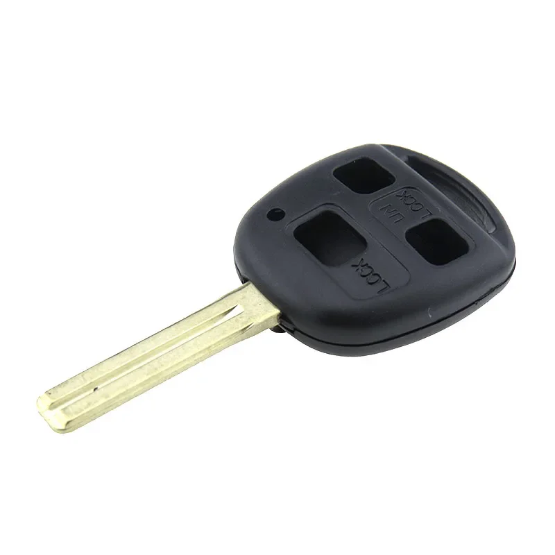 Remote Car Shell Key Case Fob2 Buttons For Toyota Celica Avensis RAV4 Prado Camry TOY47 Replacement