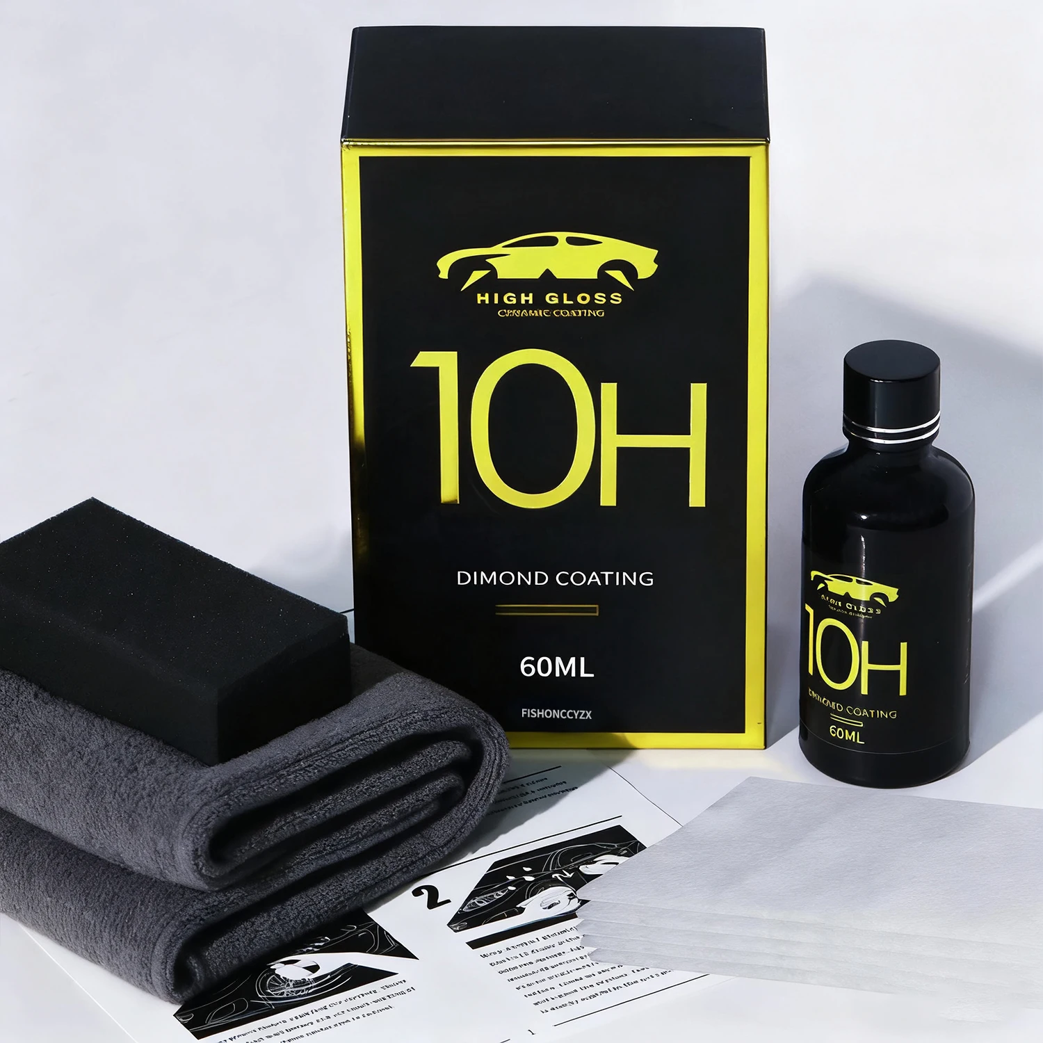 

10H Greyghost Ceramic Coating for Cars Mr Fix 10h Nano Coating Ceramic Car Coating Hydrophobic Car Paint Protection Anti Scratch