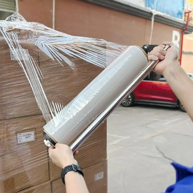 Stainless steel packing tool Winding film Baler Stretching film Puller Packing artifact Plastic wrap packaging Express